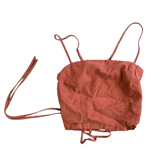 Lottie Moss tie back crop top - Picture 3 of 6